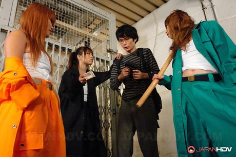 Slutty bitch Tsubasa Miyashita sucks a dick and loves to taste sperm